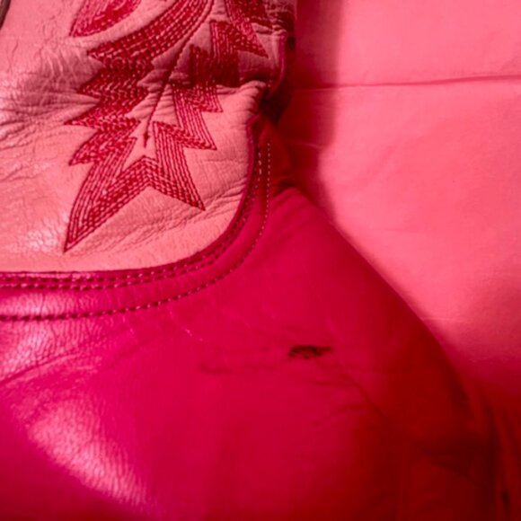Luccese 1883 pink cowboy boots - Picture 4 of 14